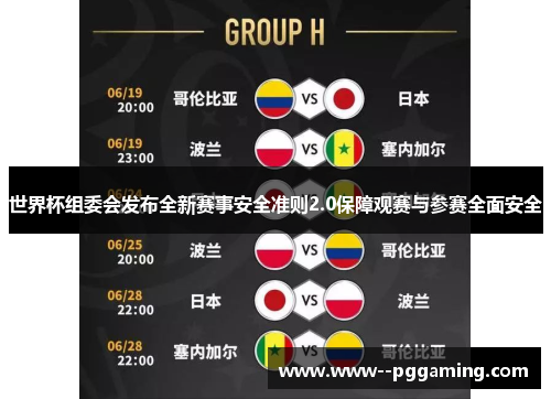 世界杯组委会发布全新赛事安全准则2.0保障观赛与参赛全面安全 世界杯组委会发布全新赛事安全准则2.0保障观赛与参赛全面安全